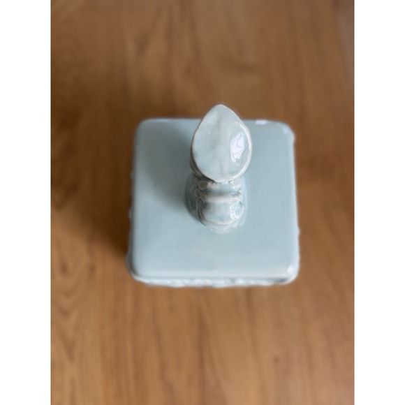 Apropos Home Collection Turquoise Shell Beach Ceramic Box - Picture 4 of 10